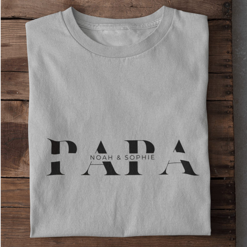 Papa "personalisierbar" - T-Shirt