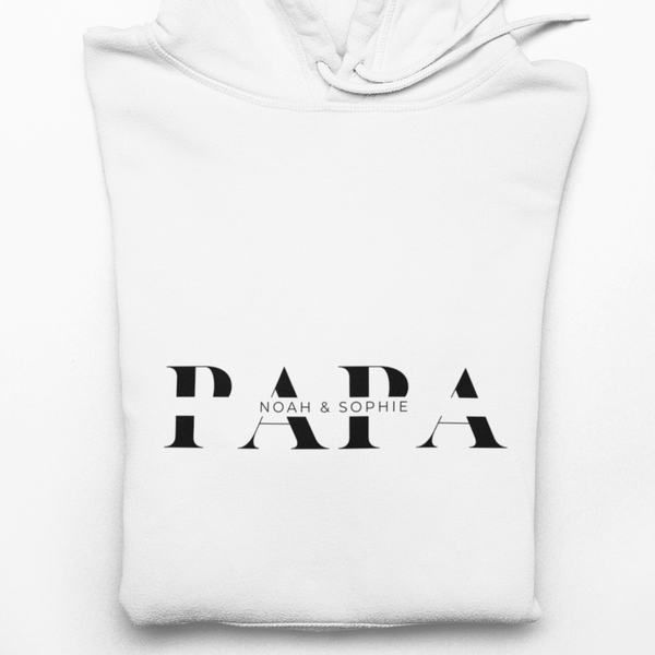 Papa "personalisierbar" - Hoodie